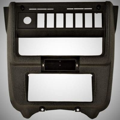 Reglagepanel svart