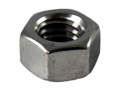 Mutter UNC 3/8" rostfri, grenrör mm
