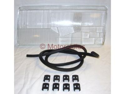 Strålkastarglas vänster