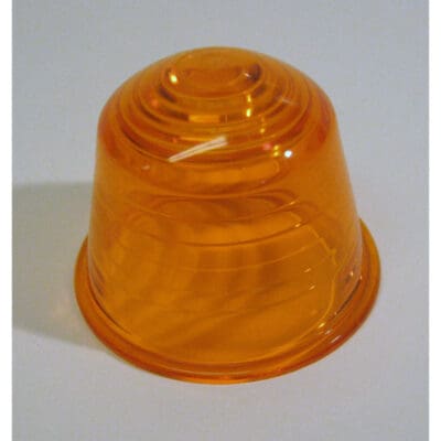 Blinkersglas orange, liksidigt