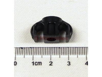 Hållare dubbel för bromsrör