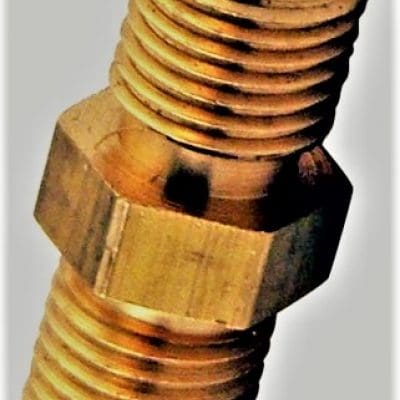 Skarvnippel bromsrör UNF 3/8"-24