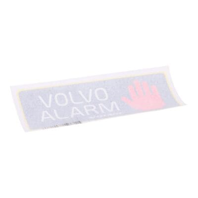 Dekal Volvo alarm