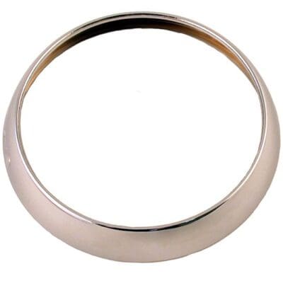 Strålkastarsarg (kromad koppar)